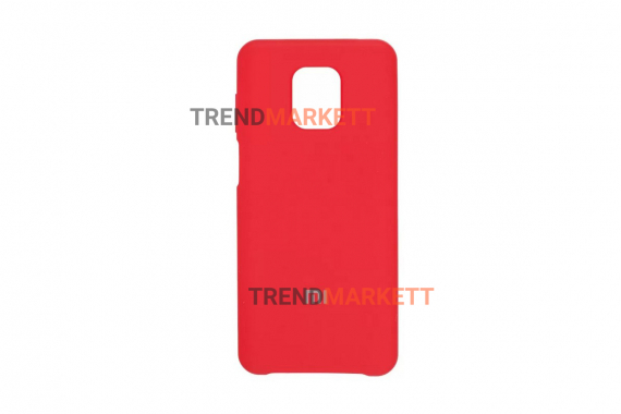 Чехол для Redmi note 9Pro/9S/9Pro Max «Silicone Cover» красный