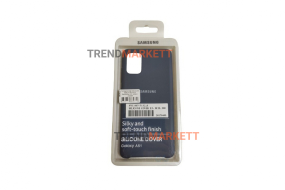 Чехол для Samsung A51 «Silicone Cover» черный