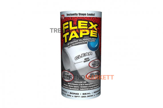 Сверхсильная клейкая лента «Flex Tape» 8х5 белая