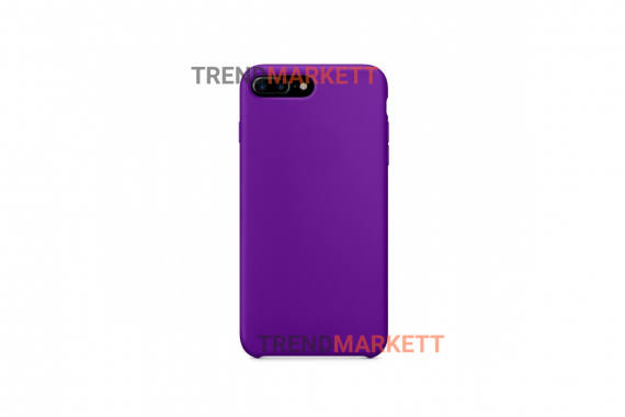 Силиконовый чехол (Silicon case) для iPhone 7 PLUS/8 PLUS Фиолетовый