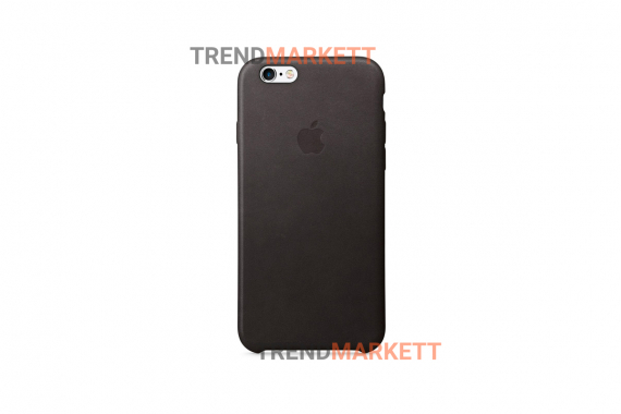 Силиконовый чехол (Silicon case) для iPhone 6/6S Черный