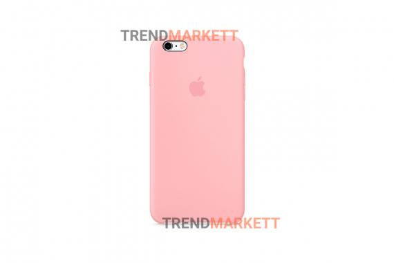 Силиконовый чехол (Silicon case) для iPhone 6 PLUS/6S PLUS Розовый