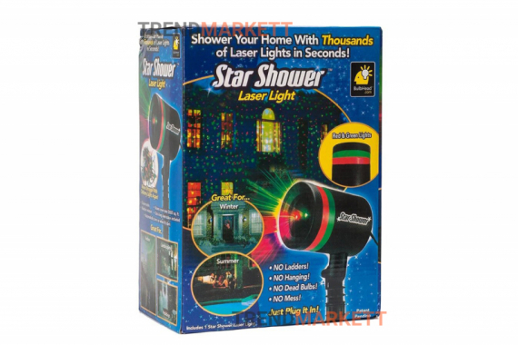 Звездный проектор «Star Shower Laser Light»