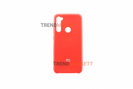 Силиконовый чехол Silicon cover для Redmi Note 8 красный