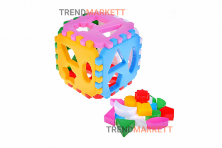 Развивающий кубик для малышей «Любимая игрушка»