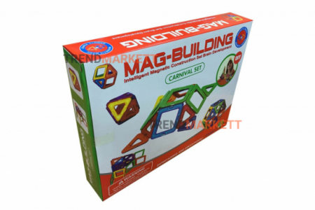 Магнитный конструктор MAG BUILDING (20 деталей)